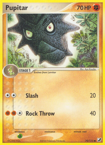 Pupitar (70/115) [EX: Unseen Forces] 