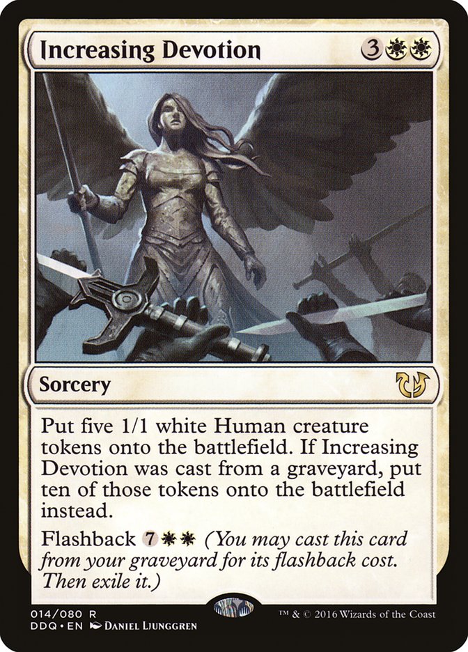 Increasing Devotion [Duel Decks: Blessed vs. Cursed] 