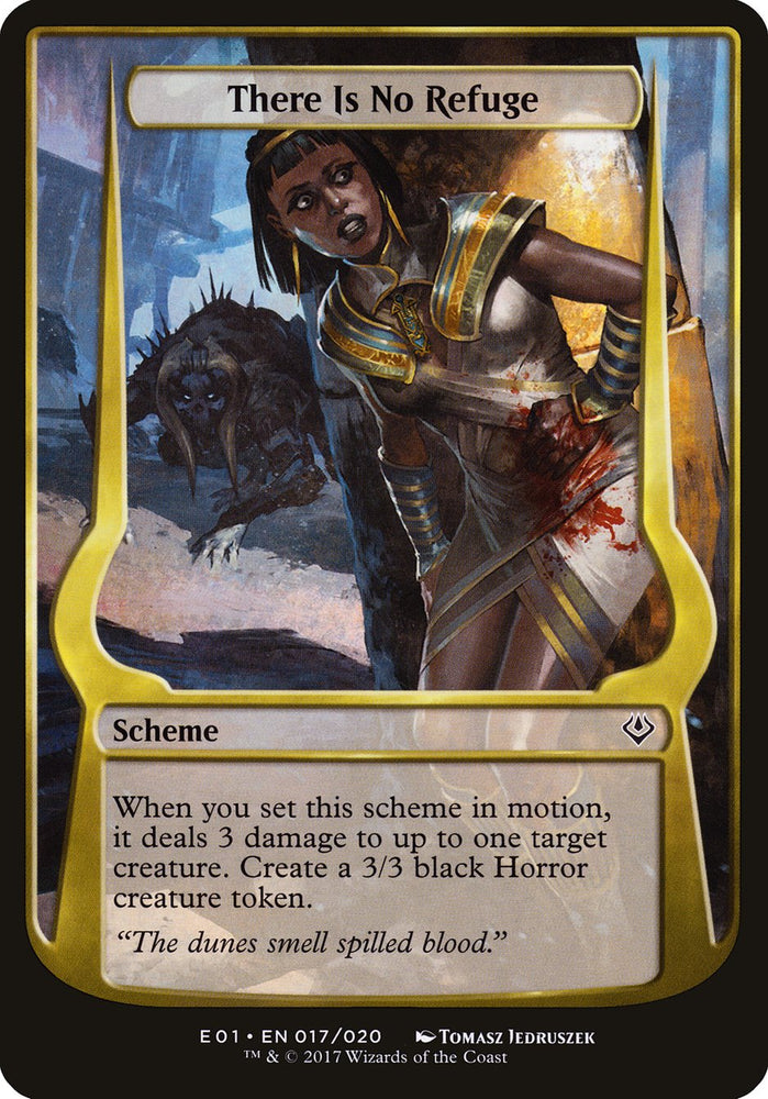 There Is No Refuge (Schemes) [Archenemy: Nicol Bolas Schemes] 