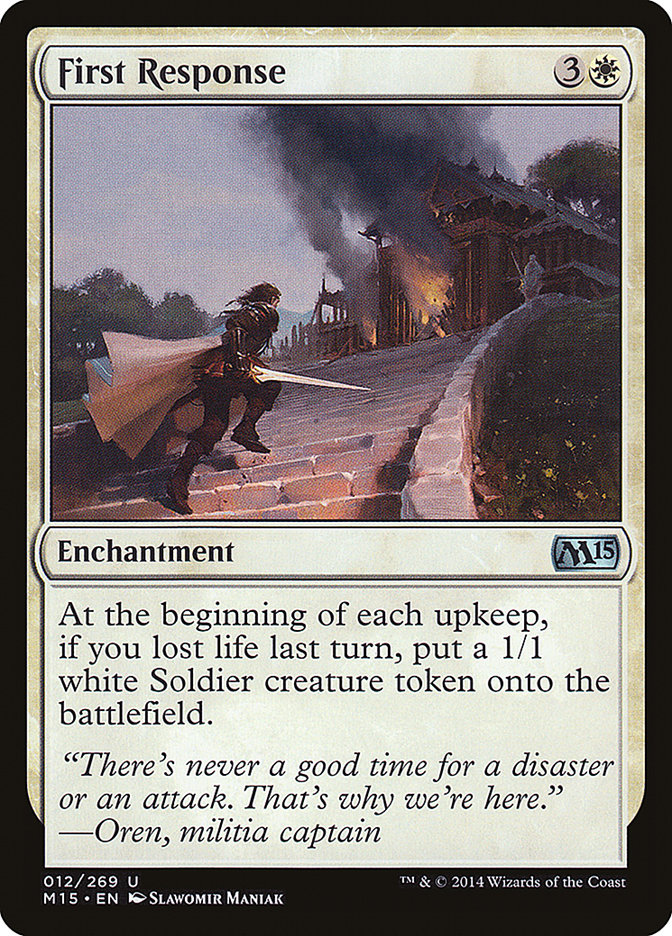 First Response [Magic 2015] 