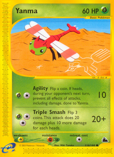 Yanma (116/144) [Skyridge] 