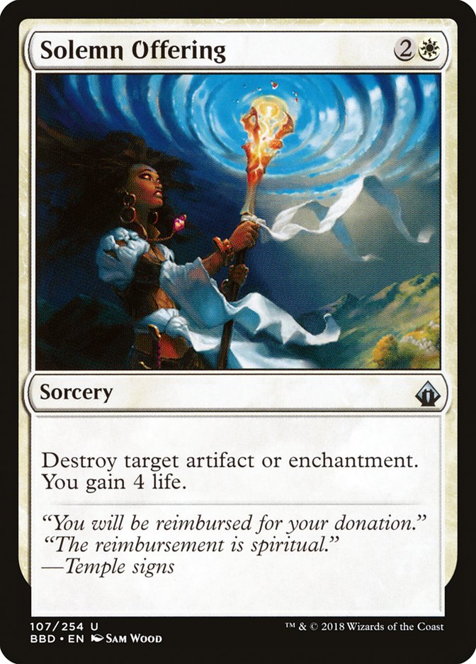 Solemn Offering [Battlebond] 