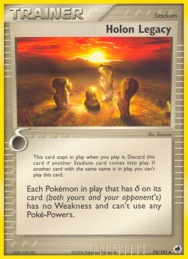 Holon Legacy (74/101) [EX: Dragon Frontiers] 