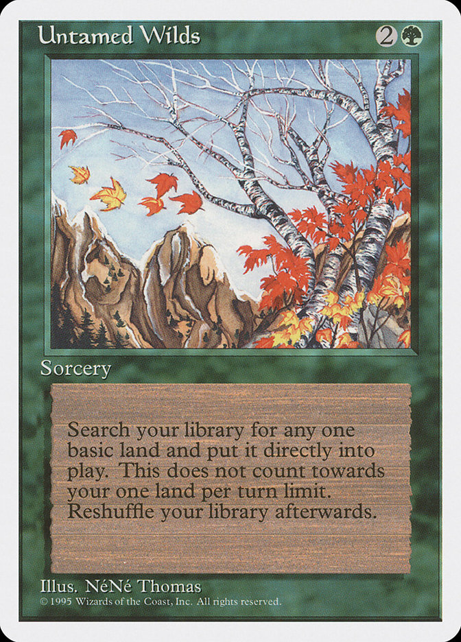 Untamed Wilds [Fourth Edition] 