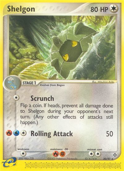 Shelgon (20/97) [EX: Dragon] 