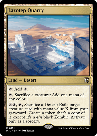 Lazinep Quarry (Extended Art) [Modern Horizons 3 Commander] 