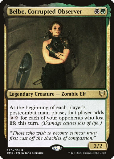 Belbe, Corrupted Observer [Commander Legends] 