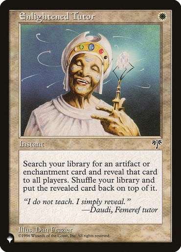 Enlightened Tutor [The List] 