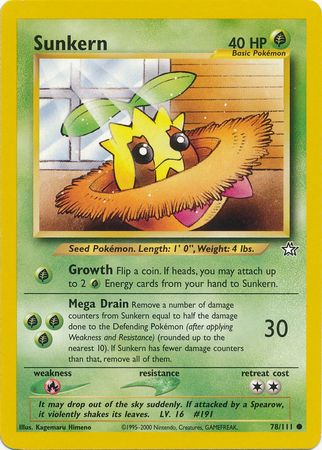 Sunkern (78/111) [Neo Genesis Unlimited] 