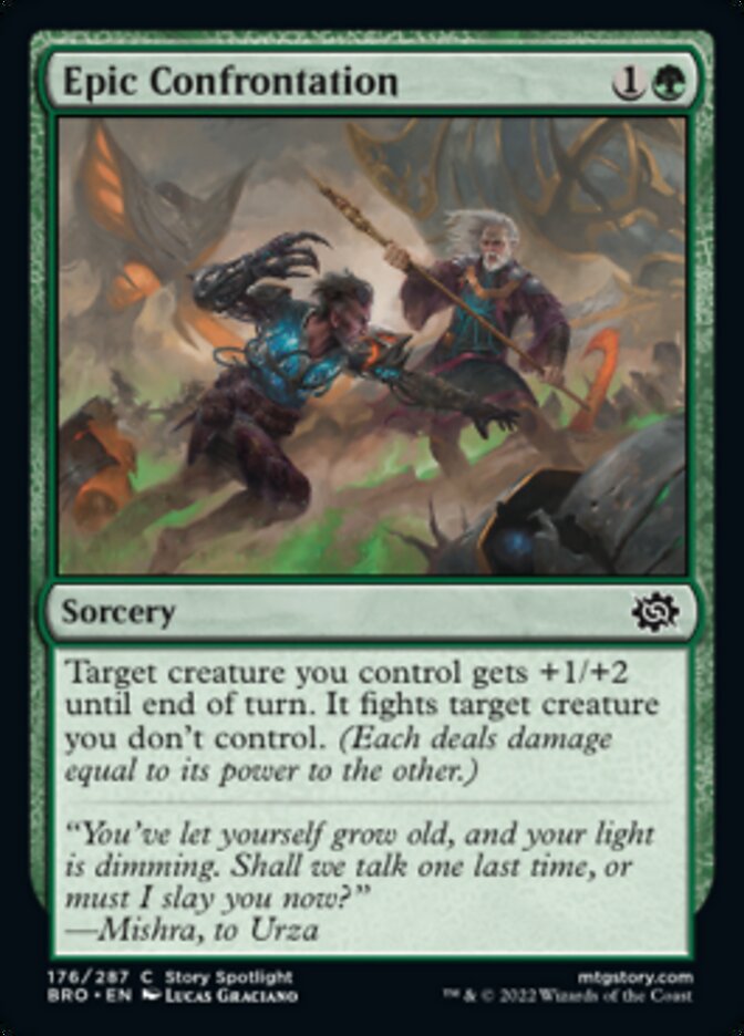Epic Confrontation [The Brothers' War] 