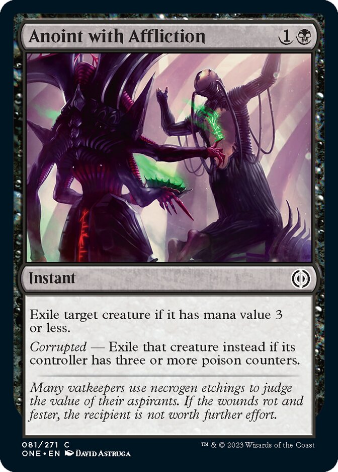 Anointed with Affliction [Phyrexia: All Will Be One] 