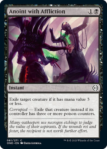 Anointed with Affliction [Phyrexia: All Will Be One] 