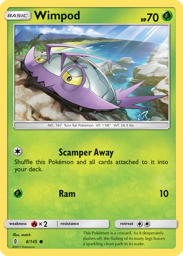 Wimpod (8/145) [Sun &amp; Moon: Guardians Rising] 