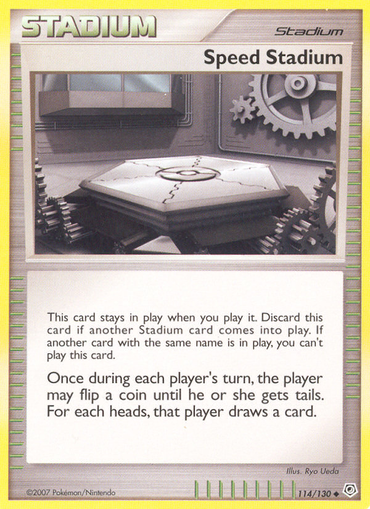 Speed ​​Stadium (114/130) [Diamond &amp; Pearl: Base Set] 
