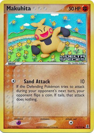 Makuhita (75/113) (Stamped) [EX: Delta Species] 