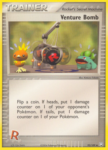 Venture Bomb (93/109) [EX: Team Rocket Returns] 