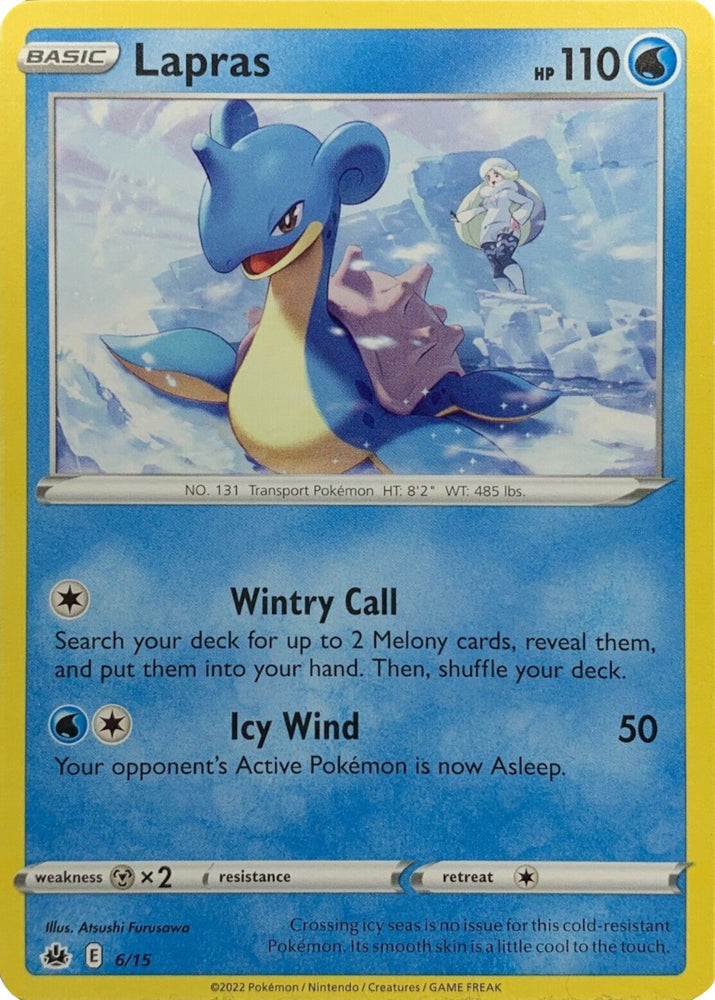 Lapras (6/15) [McDonald's Promos: Match Battle] 