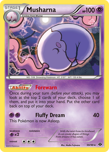 Musharna (59/99) [Black &amp; White: Next Destinies] 