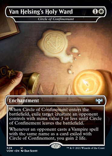 Circle of Confinement - Van Helsing's Holy Ward [Innistrad: Crimson Vow] 