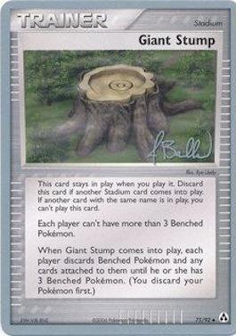 Giant Stump (75/92) (Eeveelutions - Jimmy Ballard) [World Championships 2006] 