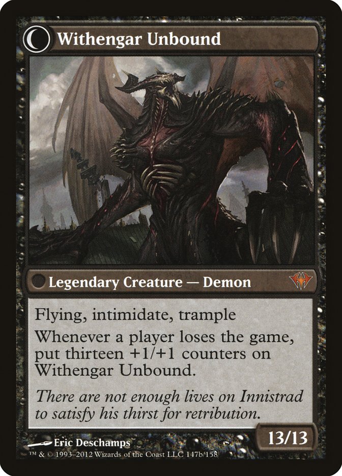 Elbrus, the Binding Blade // Withengar Unbound [Dark Ascension] 