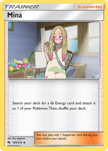 Mina (183/214) [Sun &amp; Moon: Lost Thunder] 