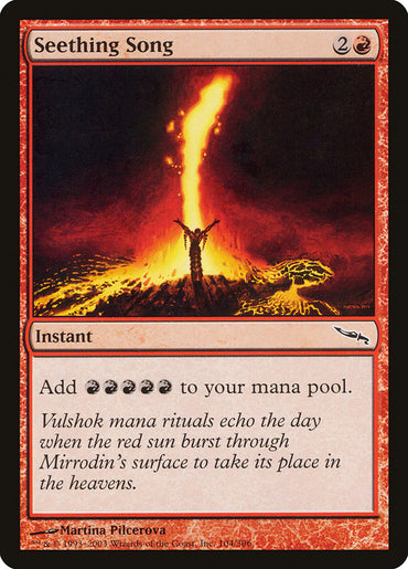 Seething Song [Mirrodin] 