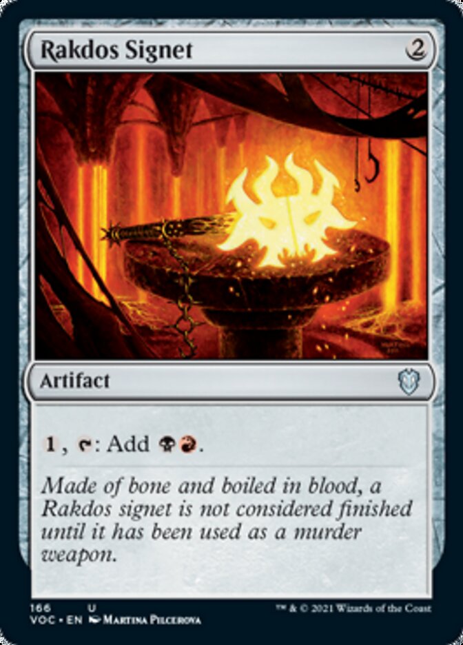 Rakdos Signet [Innistrad: Crimson Vow Commander] 
