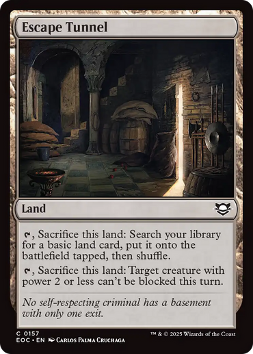 Escape Tunnel [Edge of Eternities Commander]