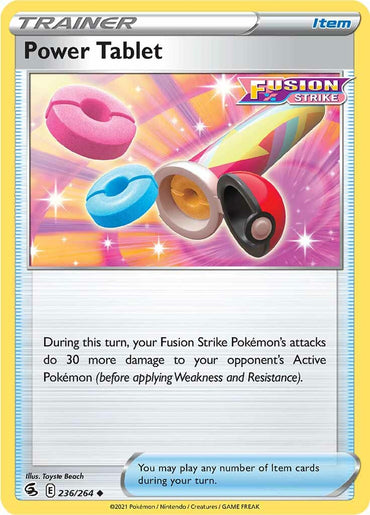 Power Tablet (236/264) [Sword &amp; Shield: Fusion Strike] 