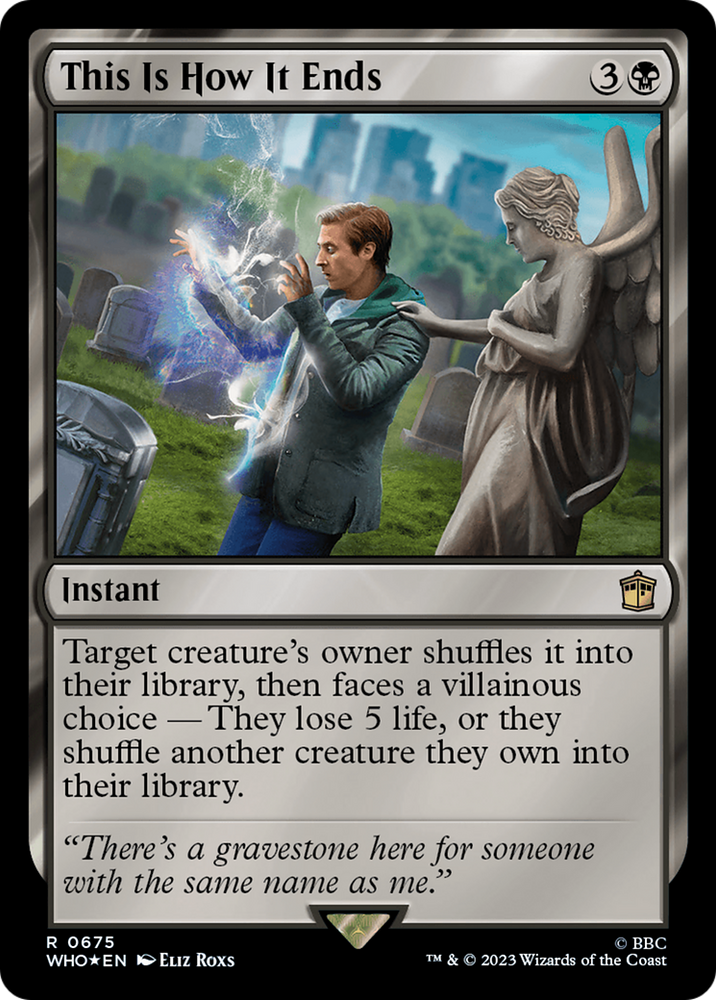 This Is How It Ends (Surge Foil) [Doctor Who] 