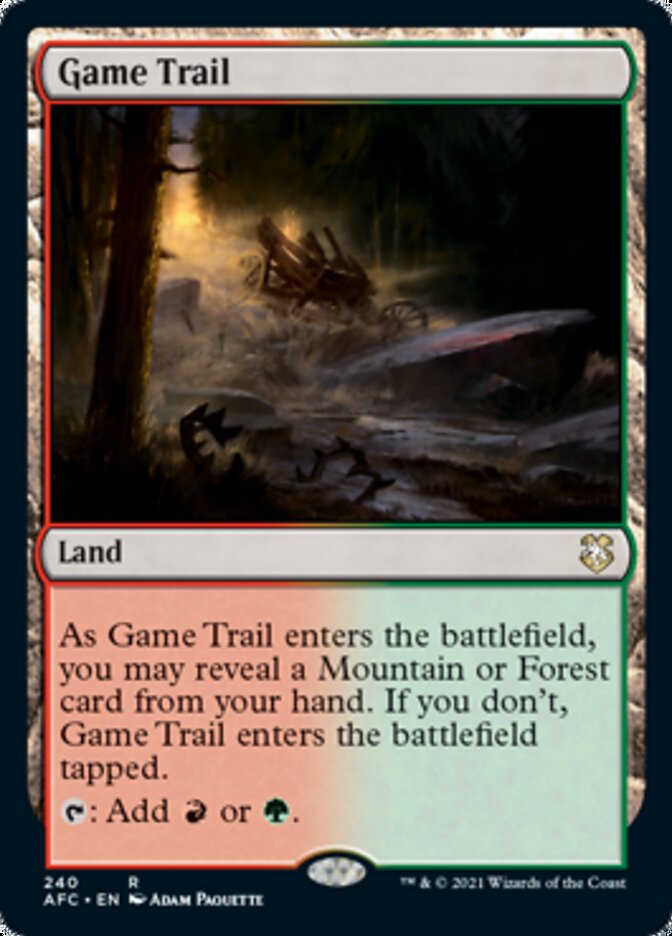 Game Trail [Dungeons &amp; Dragons: Adventures in the Forgotten Realms Commander] 