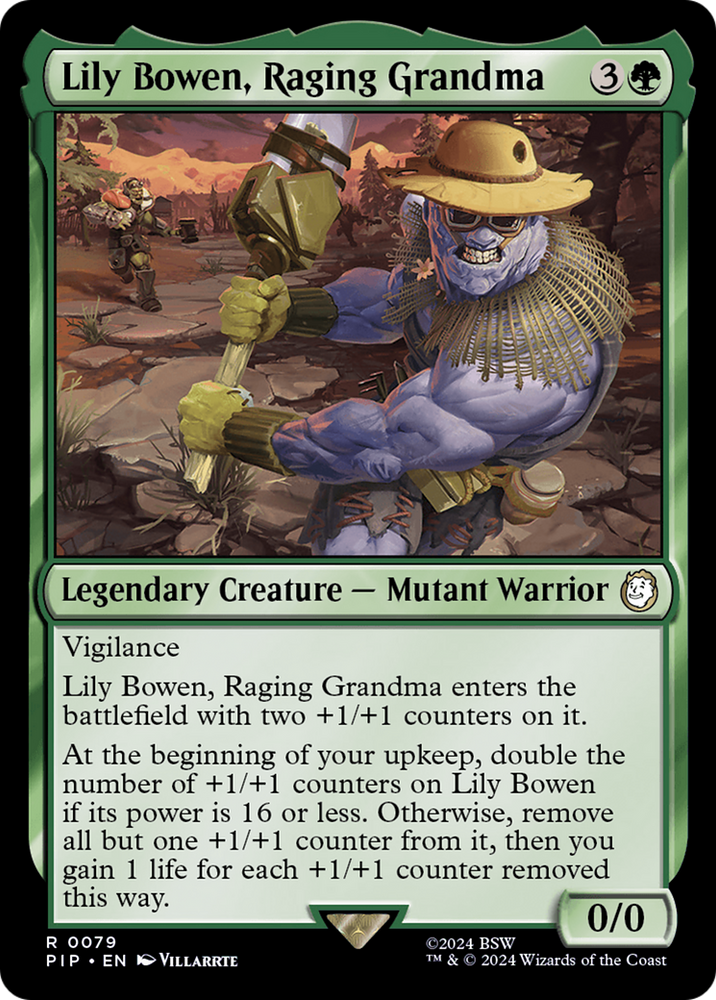 Lily Bowen, Raging Grandma [Fallout] 