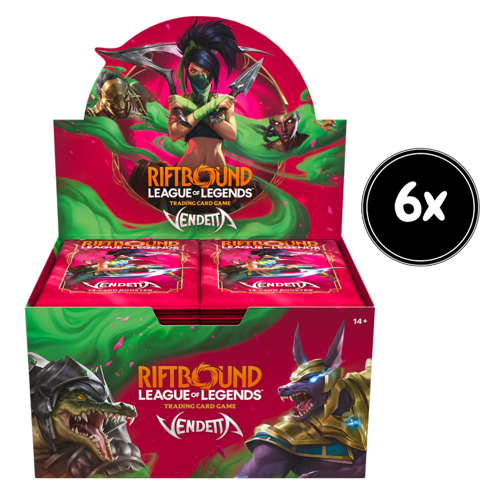 League of Legends Riftbound TCG: Vendetta - Booster Case (6x Booster Box)