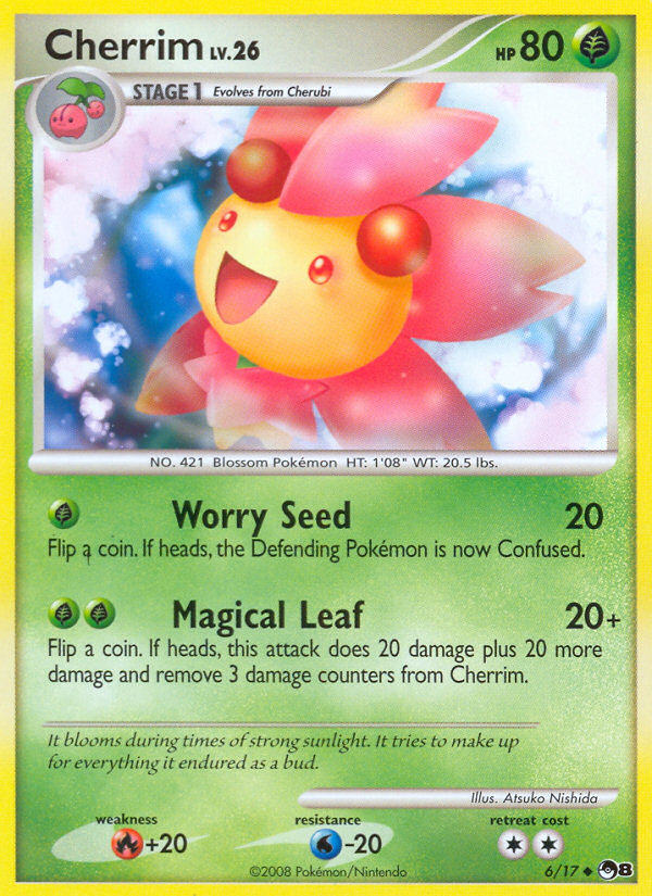 Cherrim (6/17) [POP Series 8] 