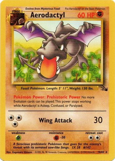 Aerodactyl (16/62) [Fossil Unlimited] 
