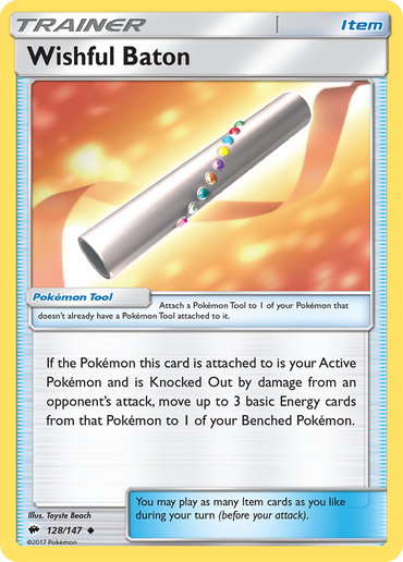 Wishful Baton (128/147) [Sun &amp; Moon: Burning Shadows] 