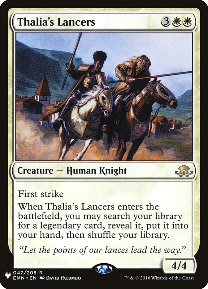 Thalia's Lancers [The List] 