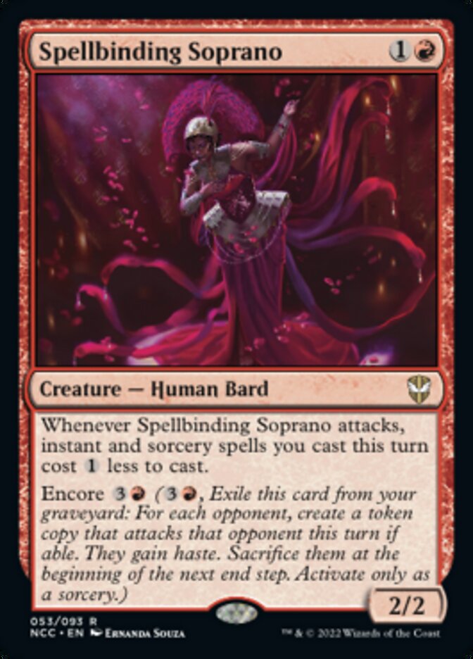 Spellbinding Soprano [Streets of New Capenna Commander] 