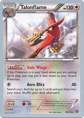 Talonflame (96/114) (Ninja Blitz - Cody Walinski) [World Championships 2016] 