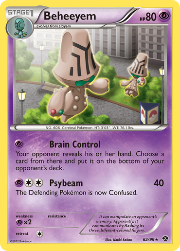 Beheeyem (62/99) [Black &amp; White: Next Destinies] 