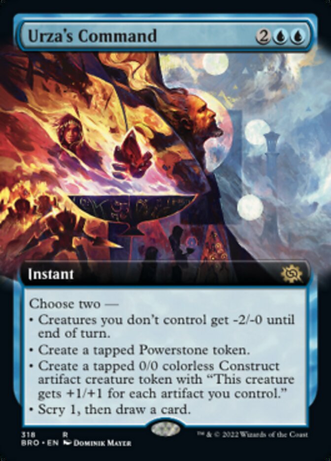 Urza's Command (Extended Art) [The Brothers' War] 