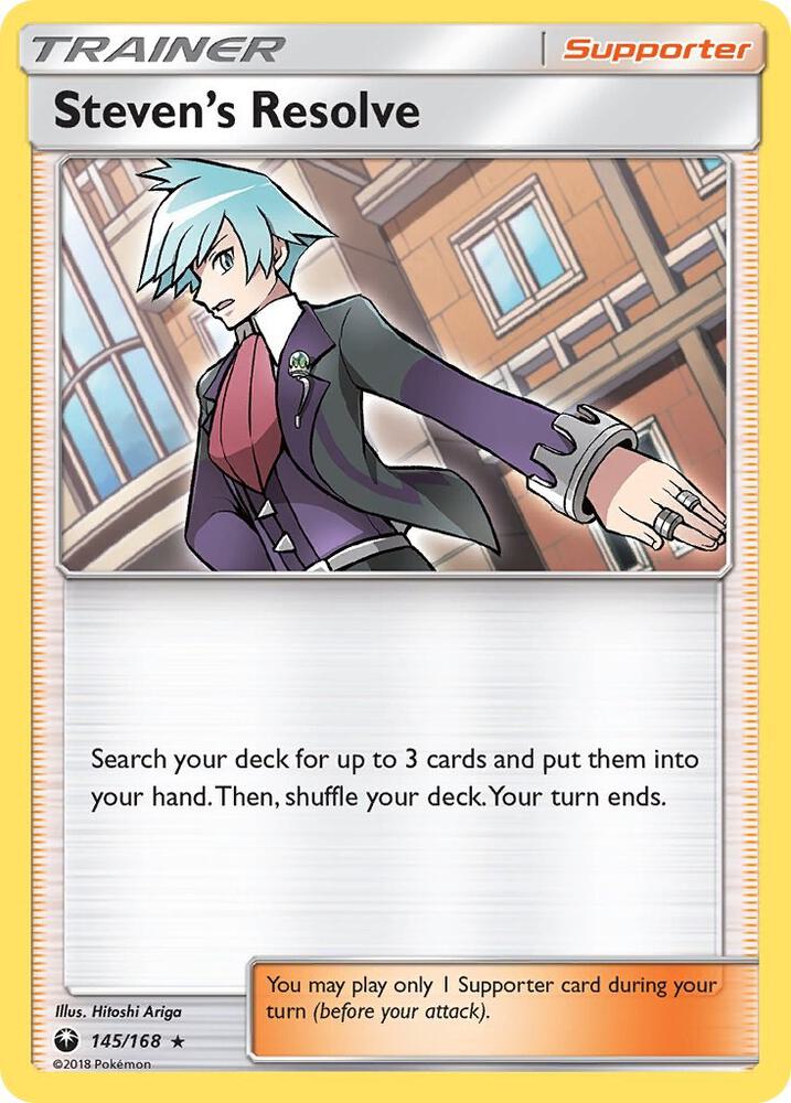 Steven's Resolve (145/168) [Sun &amp; Moon: Celestial Storm] 