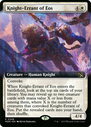 Knight-Errant of Eos (Extended Art) [March of the Machine] 