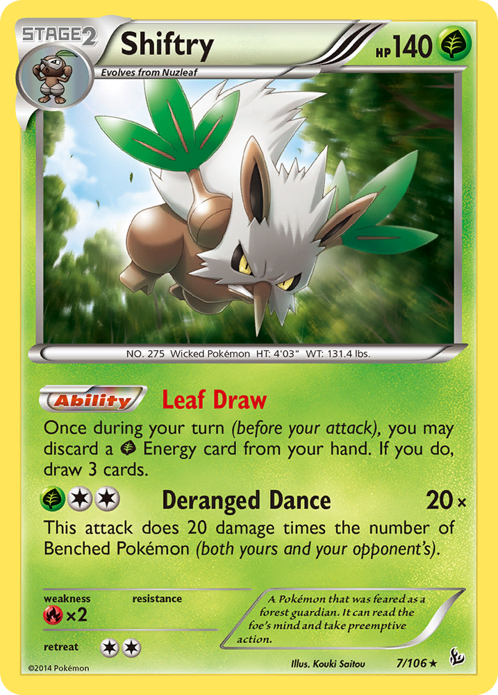 Shiftry (7/106) [XY: Flashfire] 