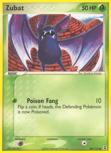 Zubat (88/113) [EX: Delta Species] 