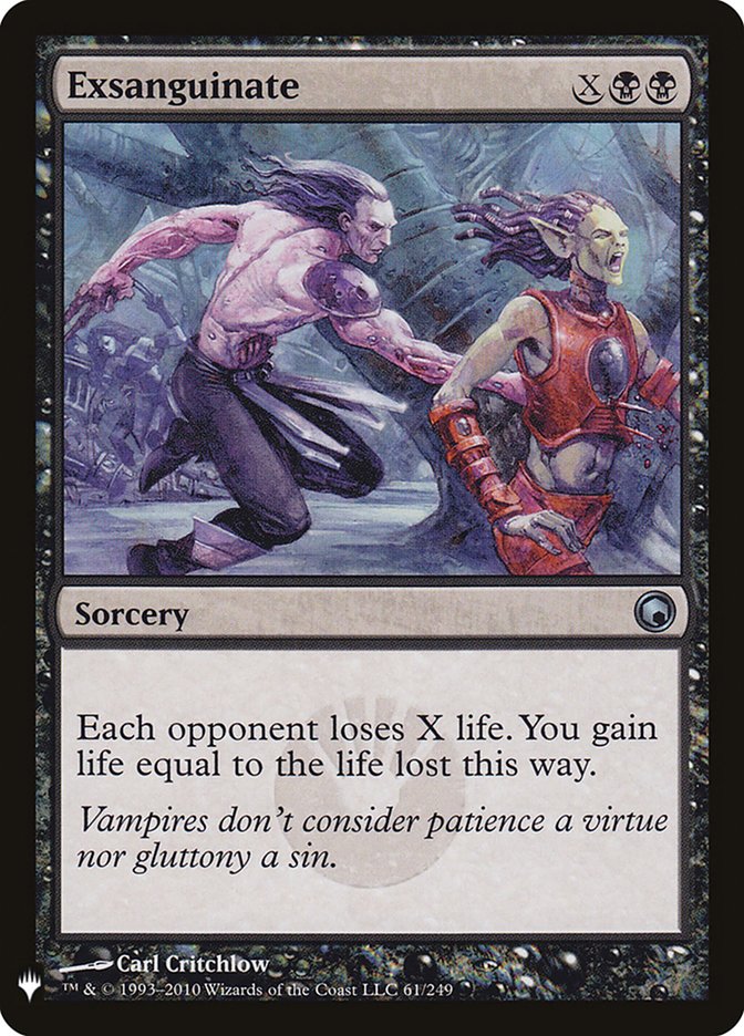 Exsanguinate [Mystery Booster] 