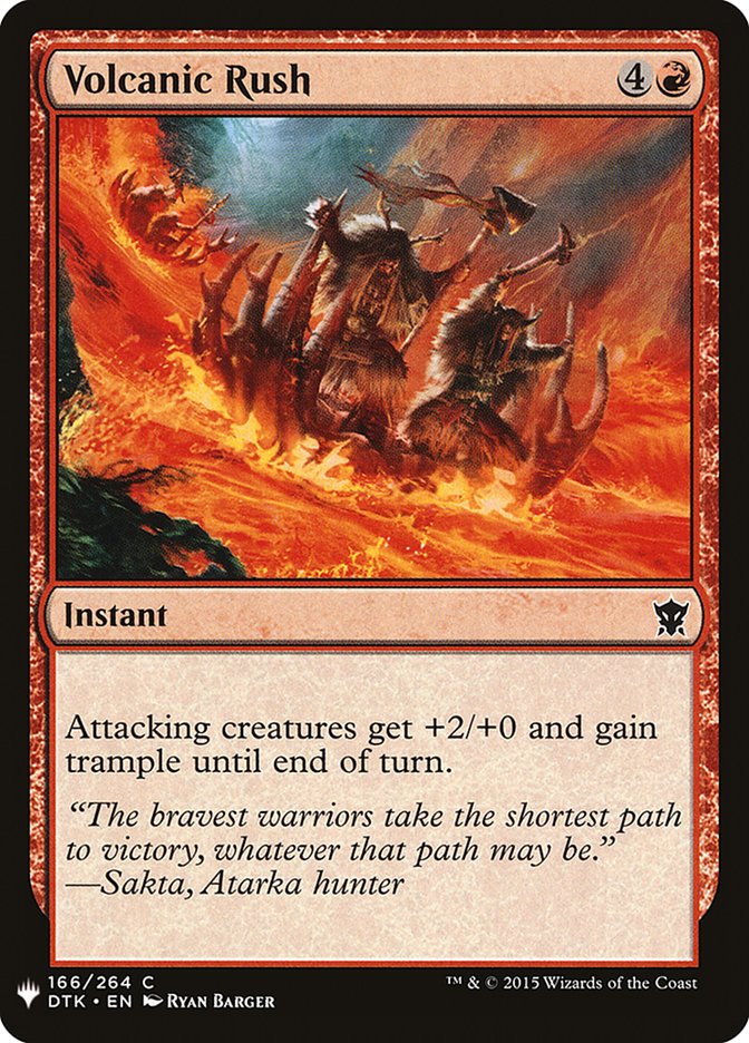 Volcanic Rush [Mystery Booster] 