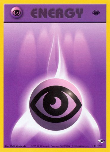 Psychic Energy (131/132) [Gym Heroes 1st Edition] 