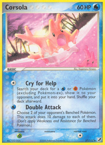 Corsola (37/115) [EX: Unseen Forces] 